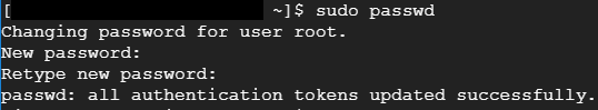 CLI_sudo passwd