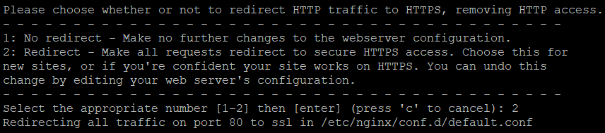 certbot -nginx -d url (3)