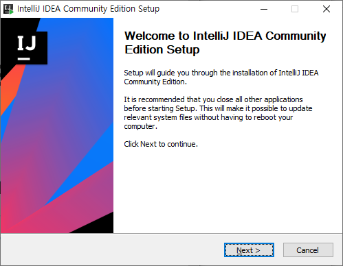 IntelliJ Install 1