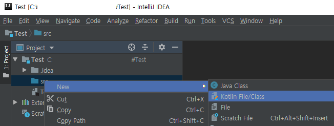 Create Kotlin File 1