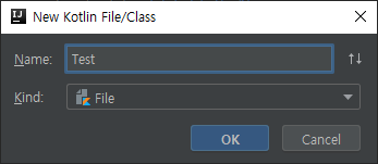 IntelliJ Create Kotlin File 2