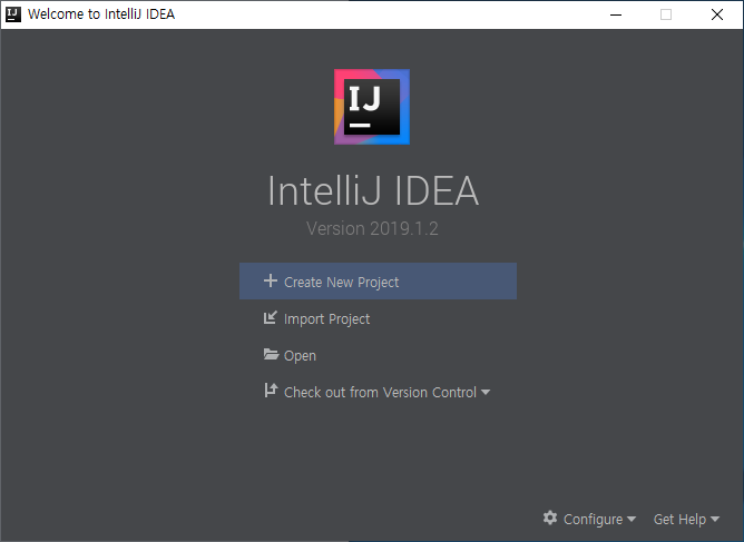 IntelliJ Create Project 1