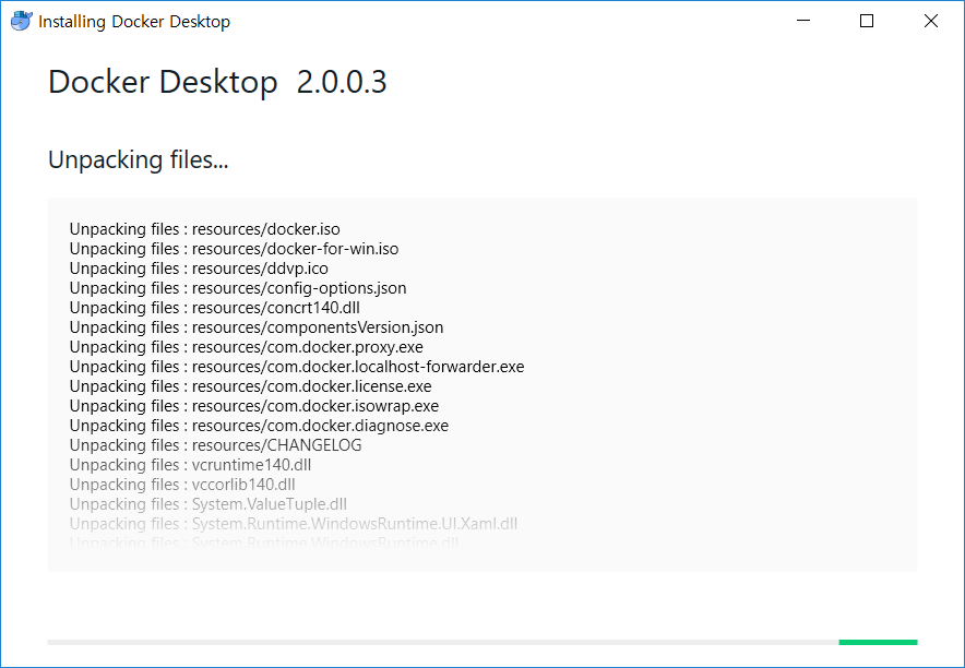 Docker Installing