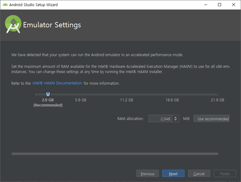 Android Studio Setup Wizard 5