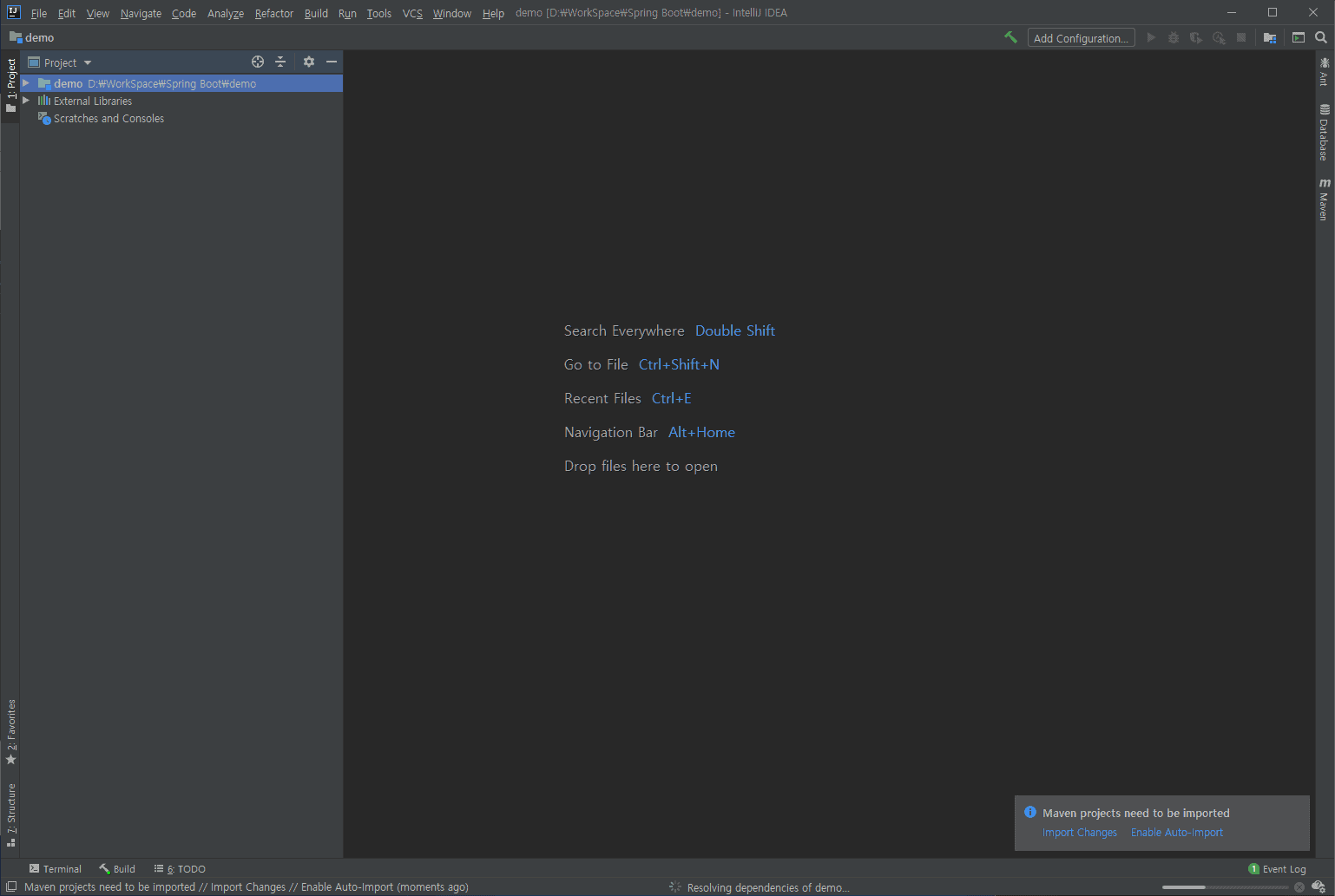 IntelliJ Enable Auto Import